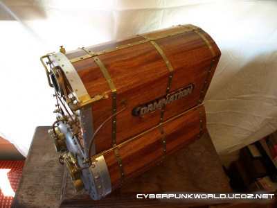 Системный блок в стиле «стимпанк»