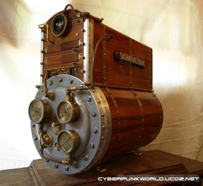 Системный блок в стиле «стимпанк»