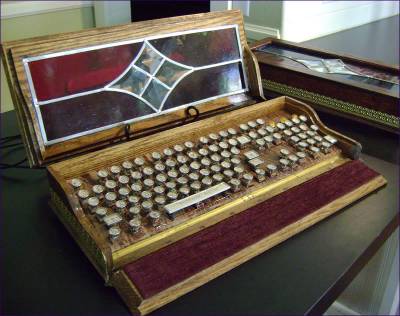 Стимпанк клавиатура