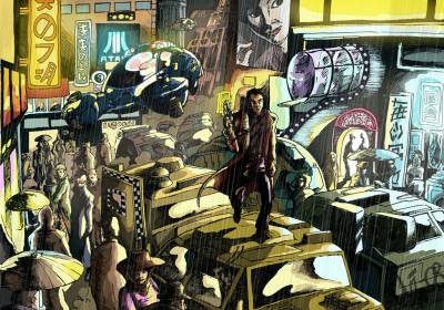 Deviantart: изображения на тему Трона, Deus Ex и Бегущего по лезвию