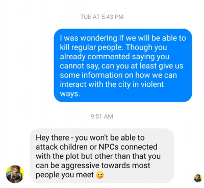 В Cyberpunk 2077 нельзя будет убивать детей и сюжетных NPC В Cyberpunk 2077 нельзя будет убивать детей и сюжетных NPC