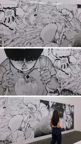 Выставка Akira Art Wall Project