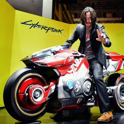 TGS 2019: Киану Ривз оценил мотоцикл Yaiba Kusanagi из Cyberpunk 2077