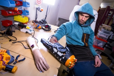 Протезное Nerf ружье