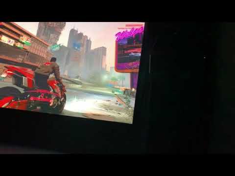 Слитый геймплей Cyberpunk 2077