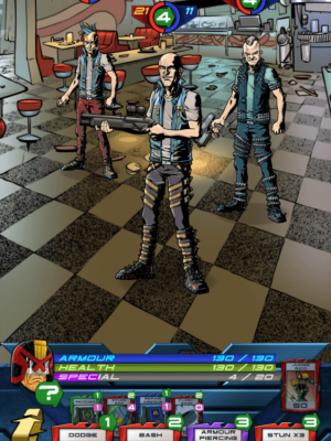 Мобильная игра Judge Dredd: Crime Files