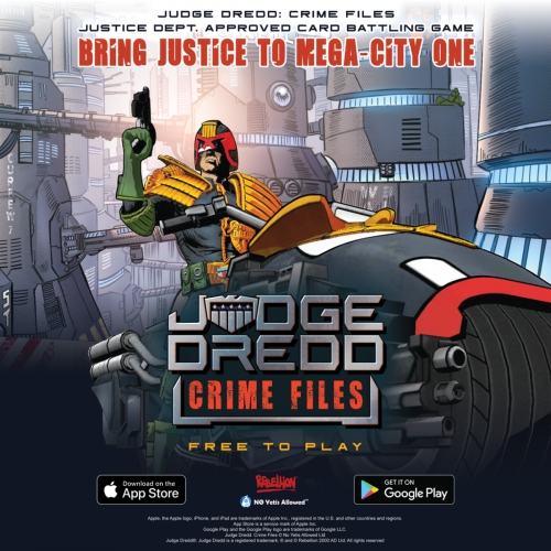 Мобильная игра Judge Dredd: Crime Files