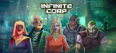 Карточная стратегия в сеттинга киберпанка InfiniteCorp
