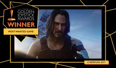Cyberpunk 2077 получила награду Golden Joystick Awards