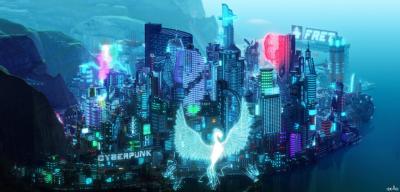 В Minecraft создали город в стиле Найт-Сити из Cyberpunk 2077