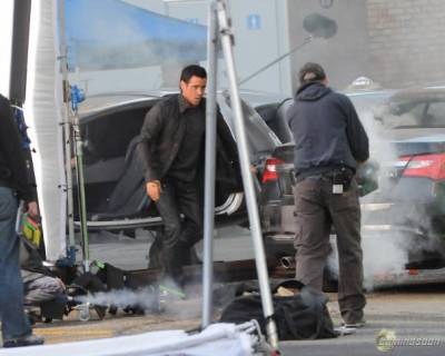 Фотографии со съёмок «Вспомнить всё»