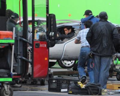 Фотографии со съёмок «Вспомнить всё»