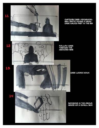 Раскадровка «Нейромант»