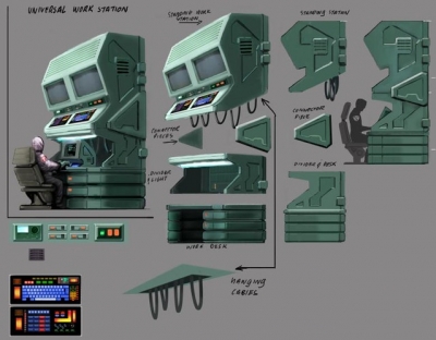 Концепт-арт System Shock Remastered