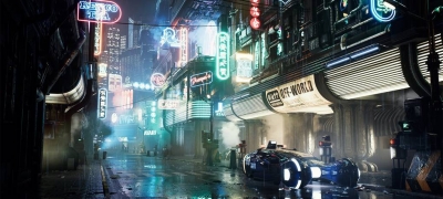 Сцену в стиле «Бегущего по лезвию» воссоздали на Unreal Engine 4